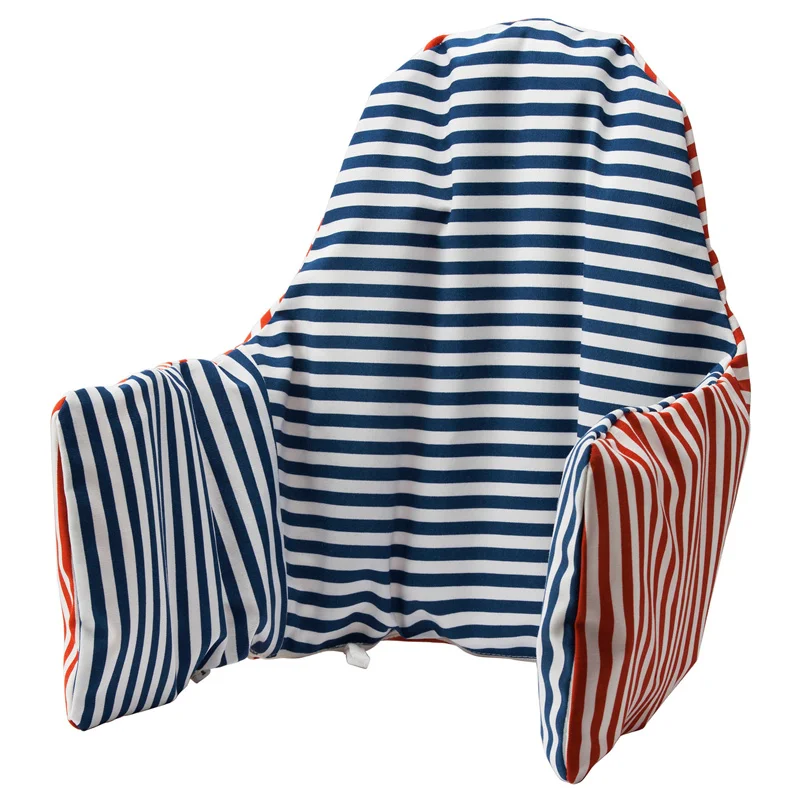 Coussin de chaise haute bébé coussin de dossier gonflable intégré housse de siège d'alimentation antiboucle 03