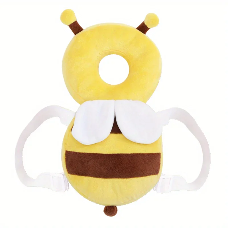 Oreiller de posture bébé Little Bee Soutien tête confortable pour enfant en bas âge Design abeille ludique et 
