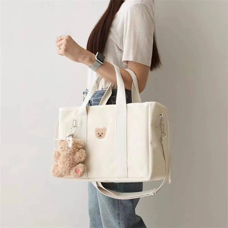 Sac maman maternité imperméable sacs à couches bébé style moderne sac fourretout tissu durable poignées amovib