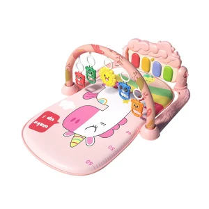 Tapis d’éveil bébé 012 mois avec arceau et jouets suspendus activités sensorielles développement moteur style moderne confortable et durable Tapis d’éveil bébé 012 mois avec arceau et jouets suspendus activités sensorielles développement moteur style moderne confortable et durable