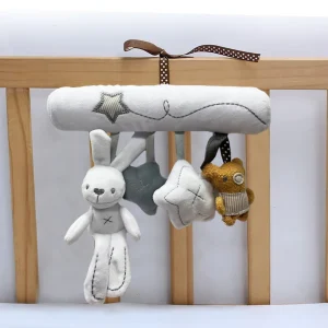 Mobile suspendu bébé lapin étoile ours jouet éveil peluche doux déco chambre bébé cadeau naissance Mobile suspendu bébé lapin étoile ours jouet éveil peluche doux déco chambre bébé cadeau naissance