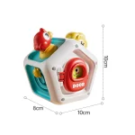 Cube d&rsquo;activité Montessori pour bébé jouet éducatif motricité fine apprentissage précoce cadeau bébé 36 ans