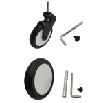 Nouvelles roues universelles avant et arrière pour poussette Babyzen Yoyo Yoya Yu Yu  Antirayures montage facile durable pour bébé