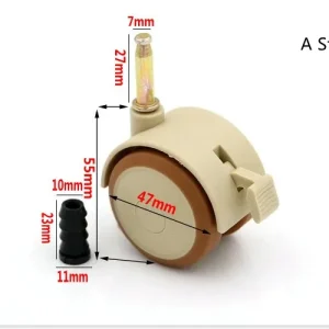 Roulettes universelles pour lit bébé enfant avec frein attache silence pratique sécurisant design moderne polyuréthane durable Roulettes universelles pour lit bébé enfant avec frein attache silence pratique sécurisant design moderne polyuréthane durable
