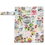 Sac à langer waterproof CAINO KETOPAI compact et réutilisable idéal pour ranger couches et accessoires bébé style sucré et moderne