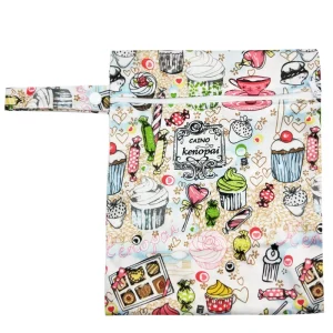 Sac à langer waterproof CAINO KETOPAI compact et réutilisable idéal pour ranger couches et accessoires bébé style sucré et moderne