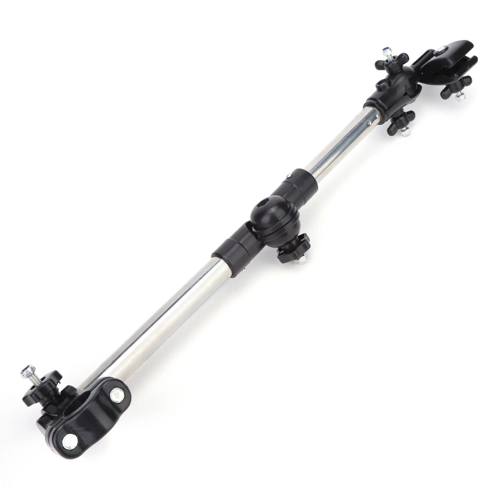 Porteparapluie universel pour poussette et fauteuil roulant support en ABS et acier inoxydable design compact et sécuritaire accessoire multifonction