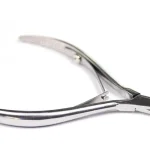Pince à cuticules professionnelle en acier inoxydable, coupe-ongles, manucure et pédicure, soins, pince coupante, ciseaux de beauté, outils – 1PC