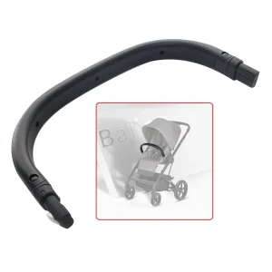 Barre de parechocs pour Cybex Balios S/Lux main courante antimoustiques sécurité bébé poussette accessoire reposemain barrière protection équipement enfant barre de sécurité compatibilité directe accessoire remplacement barre de protection antichocs bébé barre anticollision