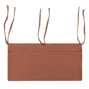 Tablier coton rangement nouveauné poches ajustables protection vêtements organisation bébé nursery accessoire pratique