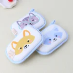 Étuis pour lunettes enfants accessoires protection tissu doux motifs animaux 3 pièces