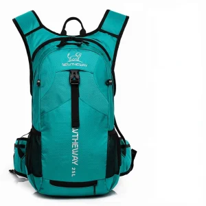 Sac à dos randonnée sportif waterproof 25L turquoise NEW THE WAY outdoor trekking sac à eau