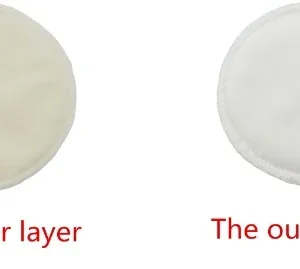 Coussinets d’allaitement réutilisables en bambou pour maman 8 pièces doux respirant imperméable lavable confort allaitement maternité Coussinets d’allaitement réutilisables en bambou pour maman 8 pièces doux respirant imperméable lavable confort allaitement maternité