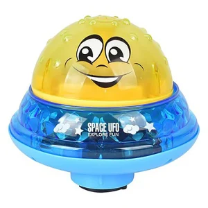 Jouet de bain bébé boule pulvérisation eau électrique inductive lumière salle bain baignoire jouets natation enfants bas âge jaune base Jouet de bain bébé boule pulvérisation eau électrique inductive lumière salle bain baignoire jouets natation enfants bas âge jaune base
