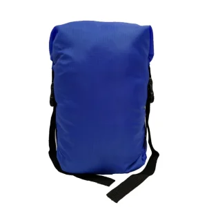 Sac de voyage pliable nylon bleu vif randonnée stockage sac à dos léger minimaliste 3 saisons compact multifonction