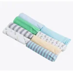 Ensemble de bavoirs pour bébé garçon et fille serviettes de salive nouveauné bandana écharpe de tête 100% coton doux 8 pièces 2019 mignon variété de couleurs