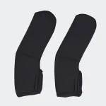 Couverture d&rsquo;accoudoir de poussette pour bébé protection de poignée de barre de parechocs accessoires de support Cheshire ages ensemble de 2 pièces  Black 2 pcs