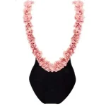 Maillot de bain mère fille floral en polyamide noir style élégant été 2023 confort et sécurité