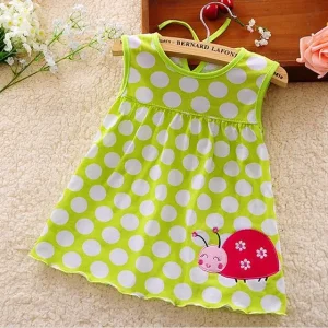 Robe bébé fille été robe princesse sans manches coton motif floral insecte BERNARD LAFFONT 35 ans Robe bébé fille été robe princesse sans manches coton motif floral insecte BERNARD LAFFONT 35 ans