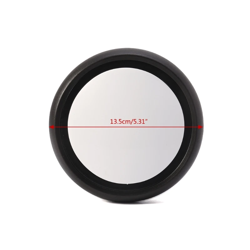 Roue avant de remplacement pour poussette landau chariot shopping bébé diamètre 13.5cm caoutchouc naturel couleur noire blanc design moderne haute durabilité