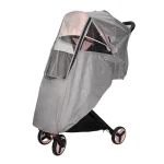 Housse de pluie universelle pour poussette bébé parevent poussière et intempéries avec fenêtres accessoires Xiaomi Yoyaplus Oxford rain cover