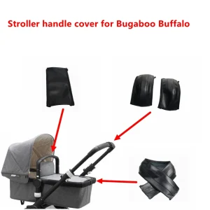 Housses de poignée en cuir synthétique pour Bugaboo Buffalo protection confortable et élégante accessoire antiusure