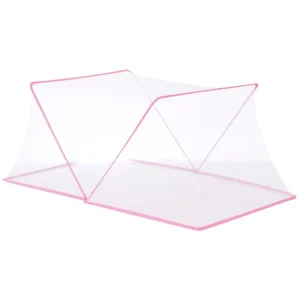 Moustiquaire portable pliable pour lit de bébé tente de voyage berceau portable installation rapide antimoustiques lumière et poussière rose Moustiquaire portable pliable pour lit de bébé tente de voyage berceau portable installation rapide antimoustiques lumière et poussière rose
