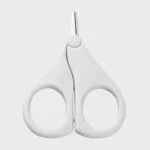 Ciseaux manucure bébé coupeongles sécurité ciseaux coquille d&rsquo;ongles manucure bébé outil manuel design ergonomique plastique blanc acier inoxydable usage quotidien bébé 036mois