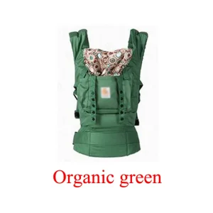 Sac à Dos Ergonomique en Tissu Synthétique PorteBébé Adaptable 048 Mois Vert Organique Bébé Confort Parents Pratique