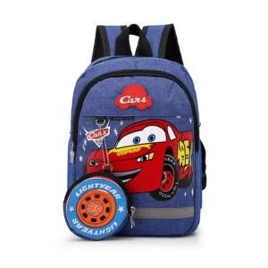 Sac à dos Cars Lightning Mc Queen 95 collection enfants style décontracté design animé fonctionnalité réfléchissante usage scolaire et loisirs cadeau idéal garçon fille