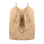Couverture de portebébé avec capuche style manteau multifonctionnel coupevent pour nouveauné poussette extensible tient au chaud sécurité bébé confort
