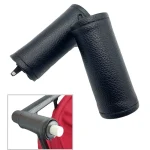 Poignées poussette cuir PU haute qualité GB Pockit All City Cybex Libelle housse protection confort design moderne noir