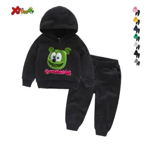 Ensemble vêtements enfants 46 ans sweatshirt capuche pantalon style casual coton polyester Xibaoden confort sécurité qualité Ensemble vêtements enfants 46 ans sweatshirt capuche pantalon style casual coton polyester Xibaoden confort sécurité qualité