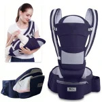 Portebébé ergonomique réglable siège de hanche portable et multifonctionnel adapté aux voyages loisirs et usage quotidien pour bébé