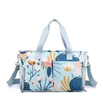 Sac de maman moderne et coloré étanche pour bébé sac à couches pochette accessoires poussette fourretout sac main maman usage quotidien