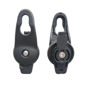 Clips universels de fixation sécurisés pour auvent de poussette bébé noir plastique durable 4 en 1