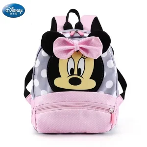 Sac à dos Disney Minnie Mouse pour filles et garçons sac à dos école loisirs design enfantin tissu doux capacité 20 litres