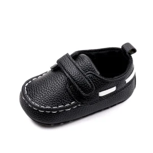 Chaussures bébé style britannique 01 an semelle souple mocassin apprentissage confortable