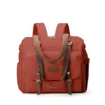 Sac à dos multifonctionnel pour bébé grande capacité matériaux durables style élégant idéal pour les voyages