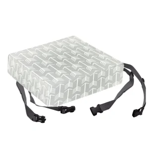 Coussin de chaise réglable pour bébé siège rehausseur coussin de sécurité amovible motif flèche gris moderne tissu synthétique confortable Coussin de chaise réglable pour bébé siège rehausseur coussin de sécurité amovible motif flèche gris moderne tissu synthétique confortable
