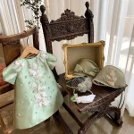 Robe de princesse élégante pour filles robe de mariée enfant robe de première communion style floral polyester spandex Zhejiang CN 46 ans