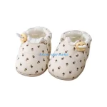 Chaussures bébé premiers pas flexibles légères antidérapantes coton confortables design mignon