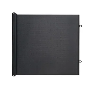 Écran de sécurité rétractable pour animaux de compagnie barrière antidérapante intérieure et extérieure maille solide pour escaliers portes chambres bébé facile à installer non pour animaux de compagnie Noir Écran de sécurité rétractable pour animaux de compagnie barrière antidérapante intérieure et extérieure maille solide pour escaliers portes chambres bébé facile à installer non pour animaux de compagnie Noir