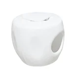 Serrure de porte de sécurité pour bébé avec couvercle de protection conception de sécurité pour enfants empêche l&rsquo;ouverture accidentelle essentiel pour la sécurité de la maison  Blanc 1 pièce B12246A