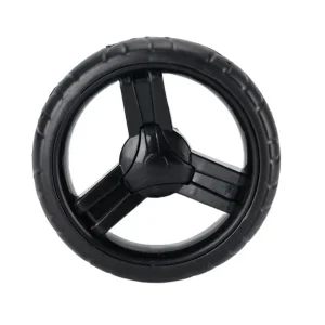 Olig Shopping Roulette Antidérapante pour Chariot Roues Flexibles pour Poussettes Remplacement de Bagages pour Fauteuil Roulant 2Pcs  1