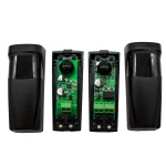 Capteur infrarouge de sécurité pour portes automatiques balançoires coulissantes et portes de garage détecteur de proximité jusqu&rsquo;à 15m haute fiabilité