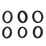 Enveloppes de roue sans chambre à air pour poussettes bébé accessoires de chariot 5 po 6 po haute qualité durable antidérapant facile à installer