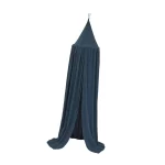 Lit rond pour enfants tente de jeu princesse décoration chambre bébé intérieur/extérieur suspension facile style moderne matériau doux sécurité optimale