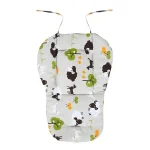 Coussin de siège pour poussette bébé confortable tissu coton motifs animaux 03 ans