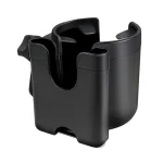 Portegobelet 2 en 1 pour poussette support téléphone rotatif 360° antidérapant compatible landau vélomobile fauteuil roulant